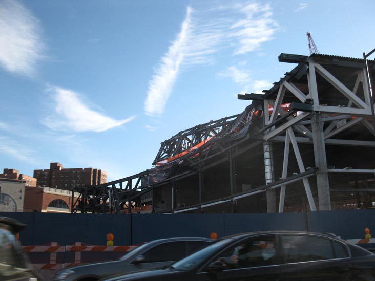 Barclays Center Construction, Prospect Heights, Brooklyn, October 28, 2011