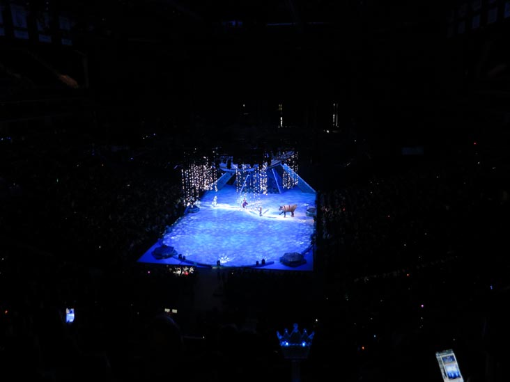 Disney Frozen on Ice, Barclays Center, Prospect Heights, Brooklyn, November 15, 2014