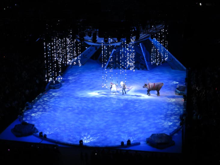 Disney Frozen on Ice, Barclays Center, Prospect Heights, Brooklyn, November 15, 2014