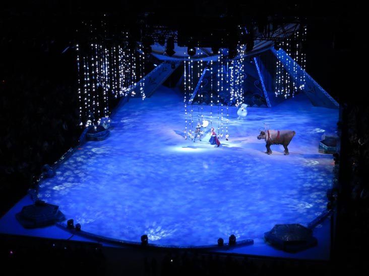 Disney Frozen on Ice, Barclays Center, Prospect Heights, Brooklyn, November 15, 2014