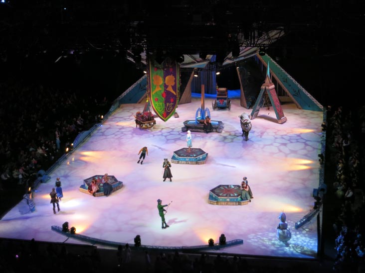 Disney Frozen on Ice, Barclays Center, Prospect Heights, Brooklyn, November 15, 2014