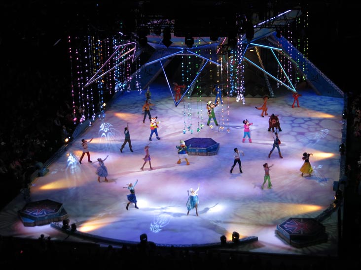 Disney Frozen on Ice, Barclays Center, Prospect Heights, Brooklyn, November 15, 2014