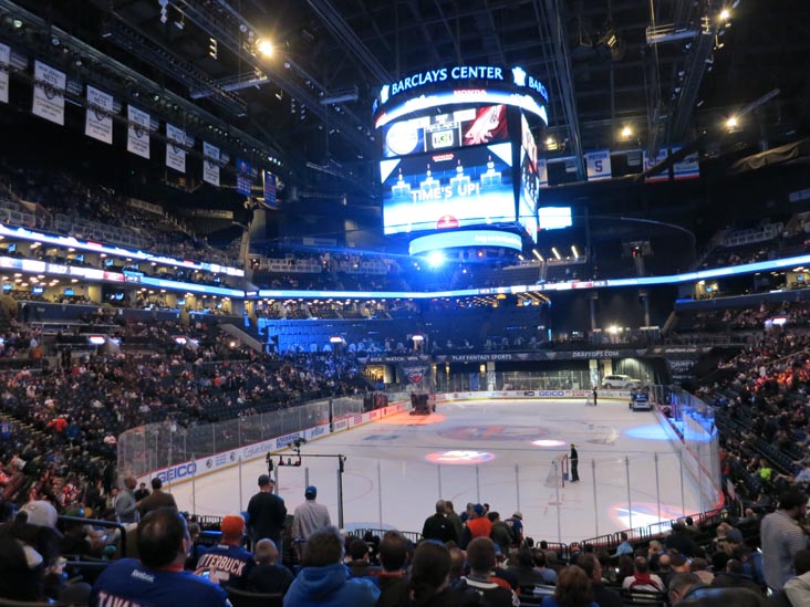 New York Islanders vs. Arizona Coyotes, Barclays Center, Prospect Heights, Brooklyn, November 16, 2015