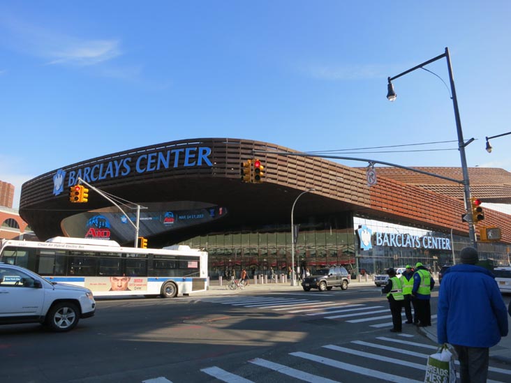 Barclays Center, 620 Atlantic Avenue, Prospect Heights, Brooklyn, December 15, 2012