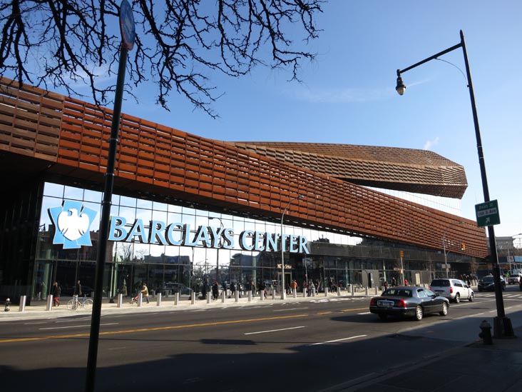 Barclays Center, 620 Atlantic Avenue, Prospect Heights, Brooklyn, December 15, 2012