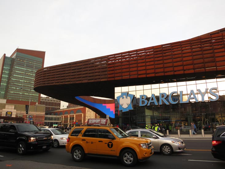 Barclays Center, 620 Atlantic Avenue, Prospect Heights, Brooklyn, December 15, 2012