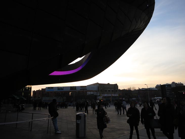 Barclays Center, 620 Atlantic Avenue, Prospect Heights, Brooklyn, December 15, 2012