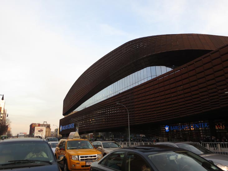 Barclays Center, 620 Atlantic Avenue, Prospect Heights, Brooklyn, December 15, 2012
