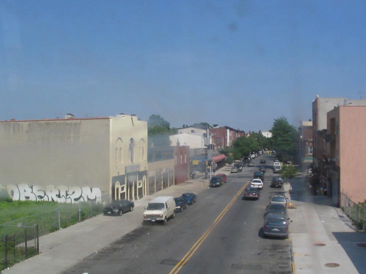 View From The Franklin Avenue Shuttle, Prospect Heights, Brooklyn