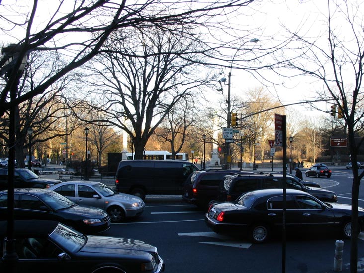 Bartel-Pritchard Square, Park Slope, Brooklyn, February 28, 2004