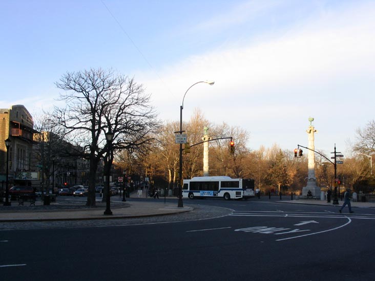 Bartel-Pritchard Square, Park Slope, Brooklyn, February 28, 2004