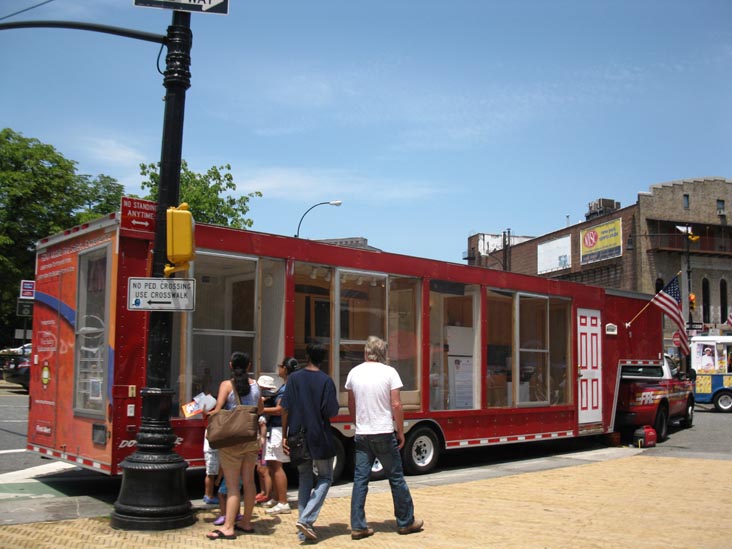 FDNY Mobile Fire Safety Experience, Bartel-Pritchard Square, Park Slope, Brooklyn, July 10, 2011