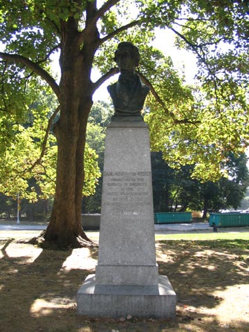 Carl Maria von Weber Bust, Concert Grove, Prospect Park, Brooklyn