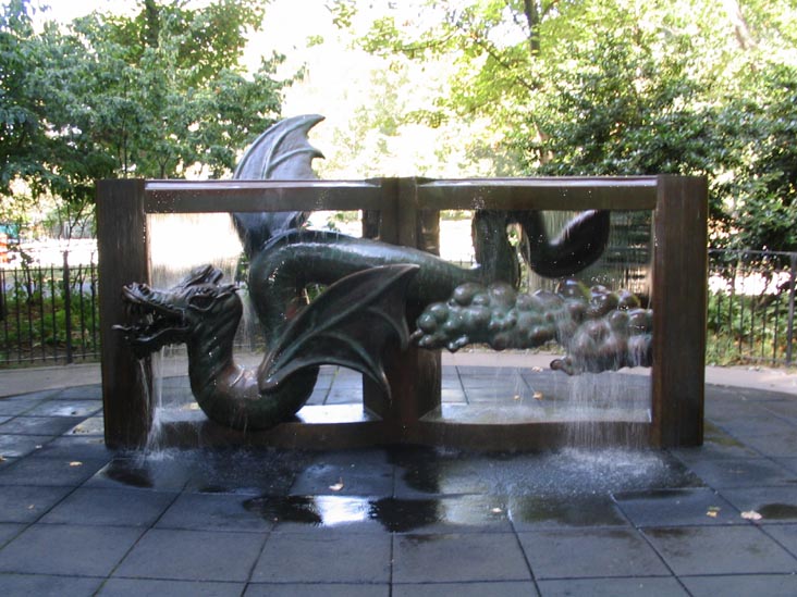 Dragon Fountain, Imagination Playground, Prospect Park, Brooklyn