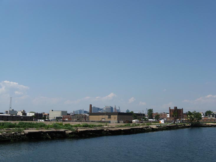 Erie Basin, Lower Manhattan From Erie Basin Park, Red Hook, Brooklyn