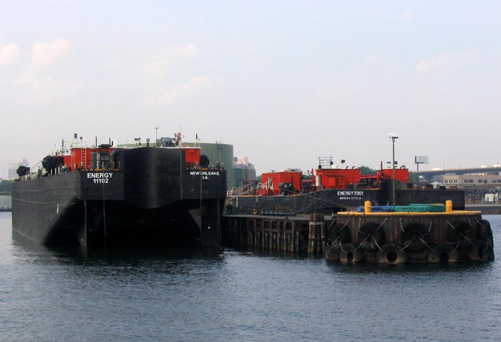 Empty Barge, Gowanus Inlet, Red Hook, Brooklyn