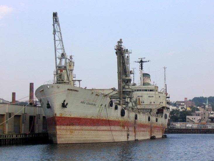 Abu Loujaine Ship, Gowanus Inlet, Red Hook, Brooklyn