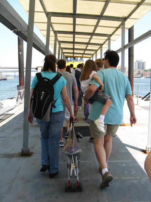 Boarding IKEA Express, Pier 11, Wall Street, Lower Manhattan