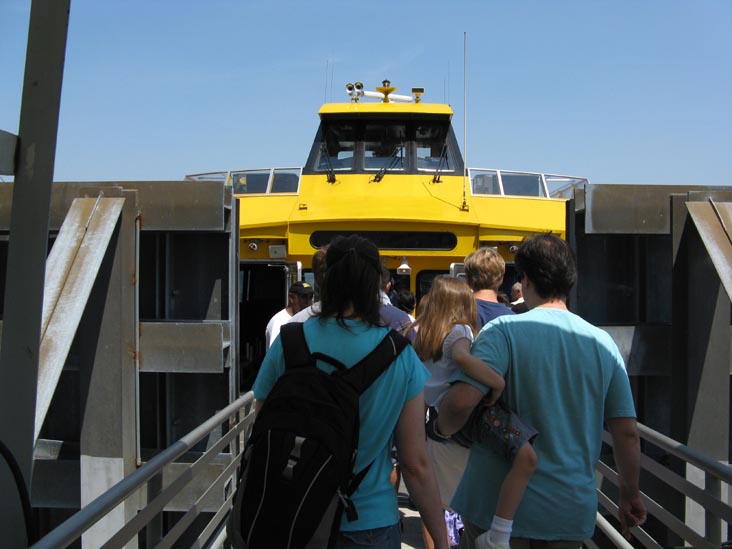 Boarding IKEA Express, Pier 11, Wall Street, Lower Manhattan
