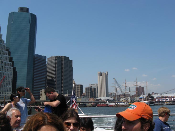 South Street Seaport and Lower Manhattan From IKEA Express Water Taxi To Red Hook, Brooklyn
