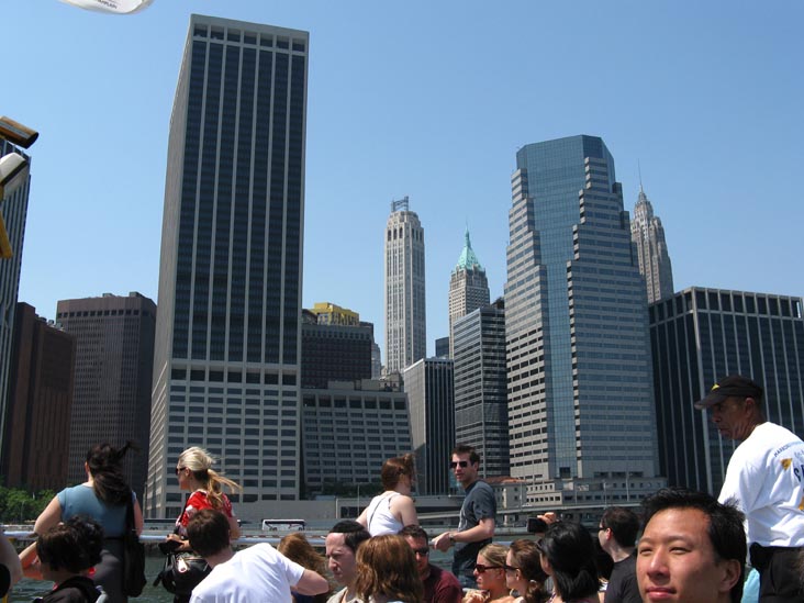 Lower Manhattan From IKEA Express Water Taxi To Red Hook, Brooklyn