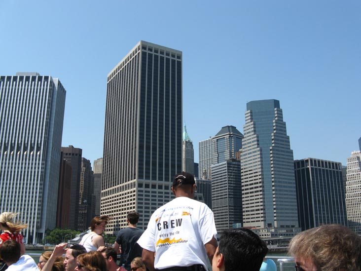 Lower Manhattan From IKEA Express Water Taxi To Red Hook, Brooklyn