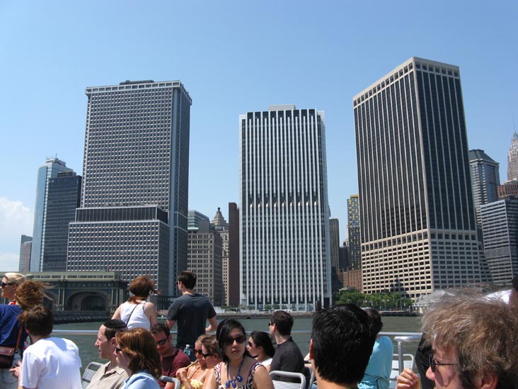 Lower Manhattan From IKEA Express Water Taxi To Red Hook, Brooklyn