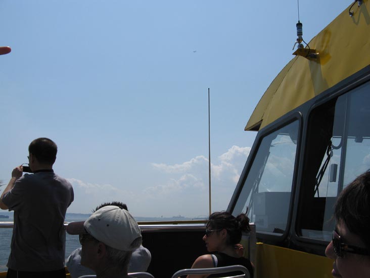 New York Harbor From IKEA Express Water Taxi To Red Hook, Brooklyn