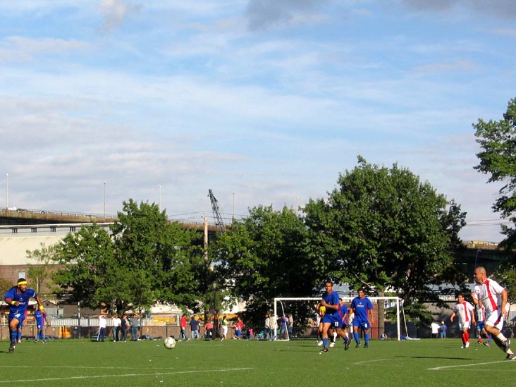 Soccer, Red Hook Ballfields, Red Hook Park, Red Hook, Brooklyn, September 16, 2006