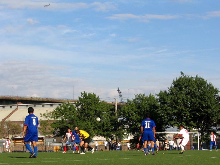Soccer, Red Hook Ballfields, Red Hook Park, Red Hook, Brooklyn, September 16, 2006
