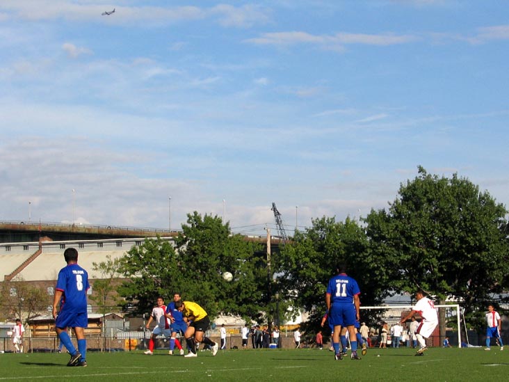 Soccer, Red Hook Ballfields, Red Hook Park, Red Hook, Brooklyn