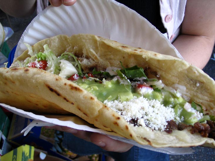 Quesadilla, Red Hook Ballfields, Red Hook Park, Red Hook, Brooklyn, September 16, 2006