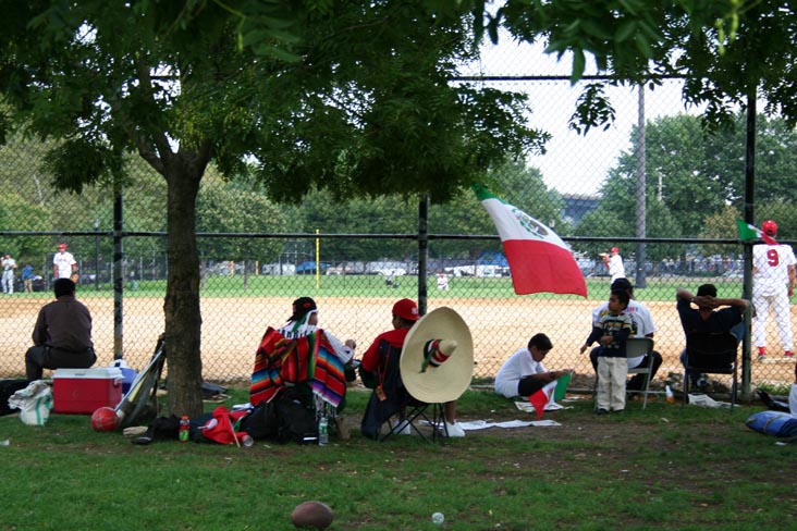 Ballfield, Red Hook Park, Red Hook, Brooklyn