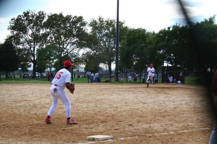 Ballfield, Red Hook Park, Red Hook, Brooklyn