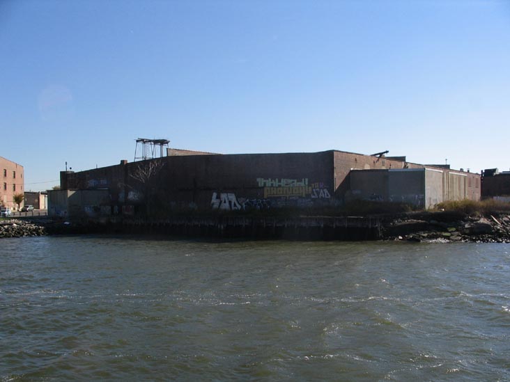 Warehouse from Louis Valentino, Jr. Park and Pier, Red Hook, Brooklyn, November 3, 2005
