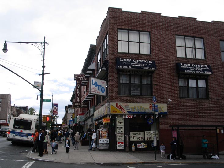5th Avenue and 39th Street, SW Corner, Sunset Park, Brooklyn