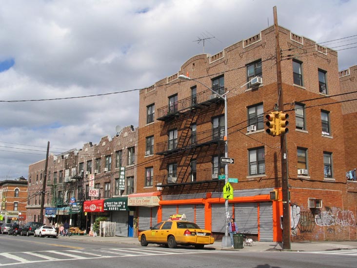 8th Avenue and 44th Street, NE Corner, Sunset Park, Brooklyn