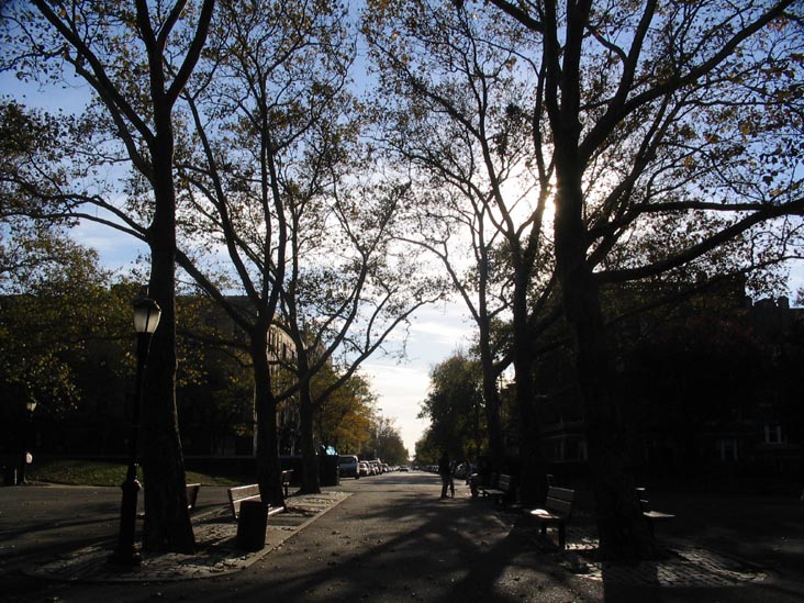 View South Down 6th Avenue from Sunset Park, Sunset Park, Brooklyn