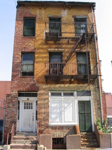 North Side of Water Street Between Hudson Avenue and Gold Street, Vinegar Hill, Brooklyn
