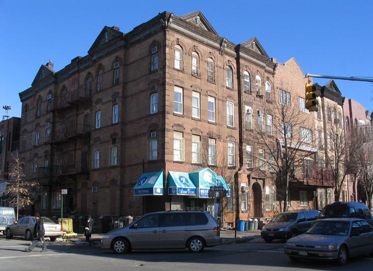 Bedford Avenue and Rutledge Street, SE Corner, Williamsburg, Brooklyn, February 6, 2005