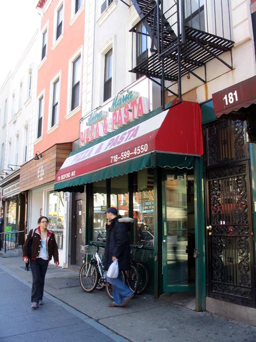 Anna Maria Pizza & Pasta, 179 Bedford Avenue, Williamsburg, Brooklyn, April 5, 2008