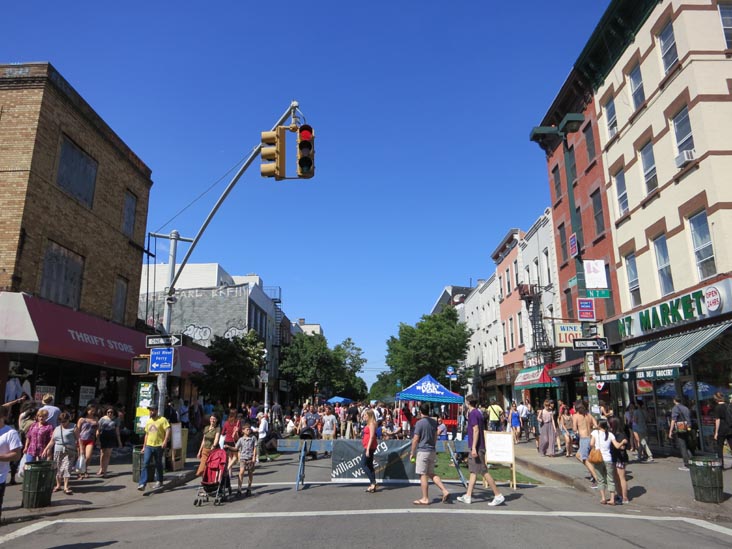Summer Streets, Bedford Avenue, Williamsburg, Brooklyn, June 16, 2012