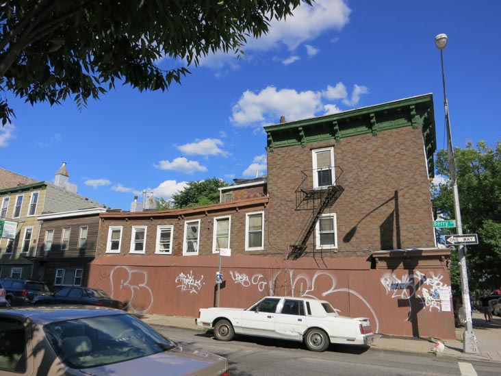 Berry Street and North 5th Street, NE Corner, Williamsburg, Brooklyn, June 23, 2012