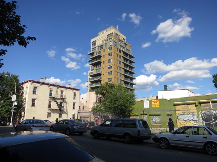 East Side of Berry Street at North 7th Street, Williamsburg, Brooklyn, June 23, 2012
