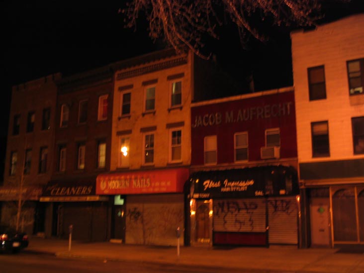 East Side of Graham Avenue Between Grand Street and Powers Street, Williamsburg, Brooklyn, March 12, 2004