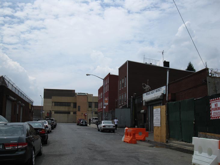 Looking West Down Maujer Street Toward Waterbury Street, North Brooklyn Industrial Business Zone, Williamsburg, Brooklyn