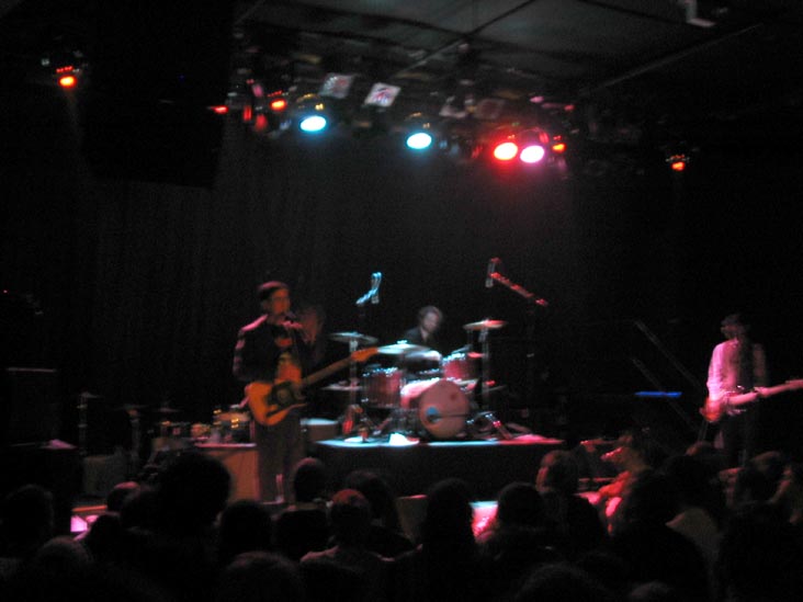 Mountain Goats, Music Hall of Williamsburg, 66 North 6th Street, Williamsburg, Brooklyn, March 19, 2008
