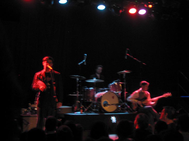Mountain Goats, Music Hall of Williamsburg, 66 North 6th Street, Williamsburg, Brooklyn, March 19, 2008