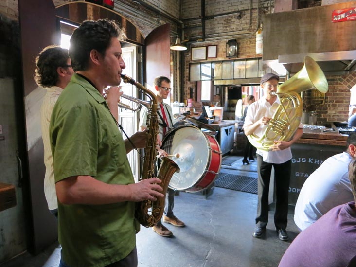 Saxophone, Radegast Hall & Biergarten, 113 North 3rd Street, Williamsburg, Brooklyn, June 23, 2012