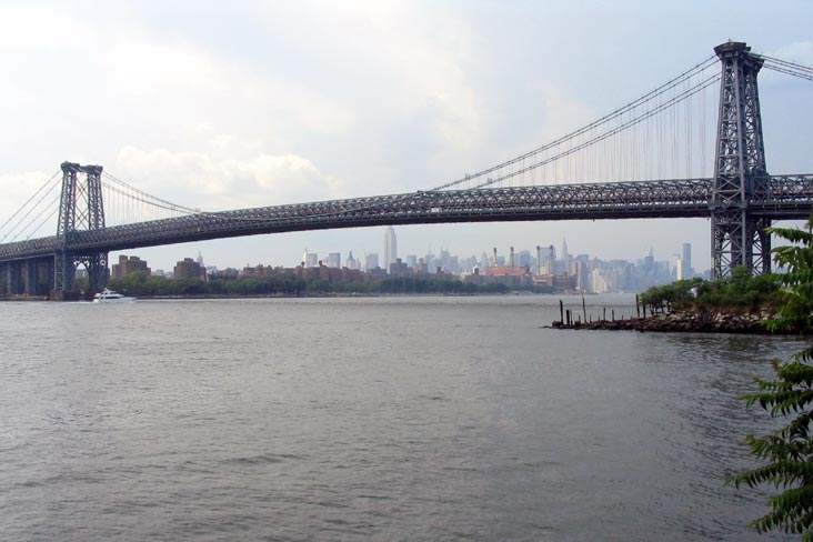 Williamsburg Bridge, Public Esplanade, Schaefer Landing, Williamsburg, Brooklyn